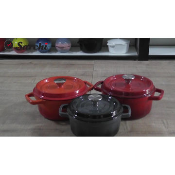 Enamel Cookware Cast Iron Dutch Oven Casserole Cooking Pot Sets Kitchen Ware Set